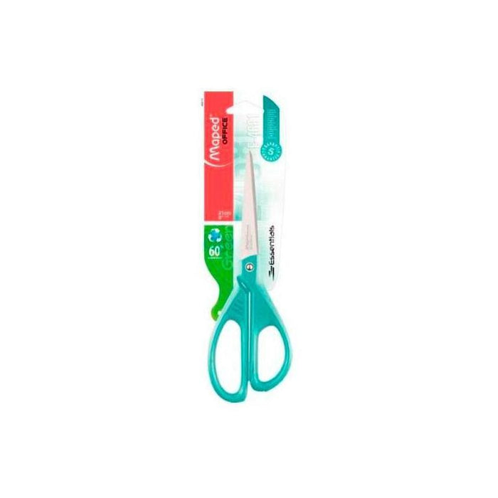 Maped Tijeras Essentials E4681 Ambidiestros 21cm Asimétrica Azul