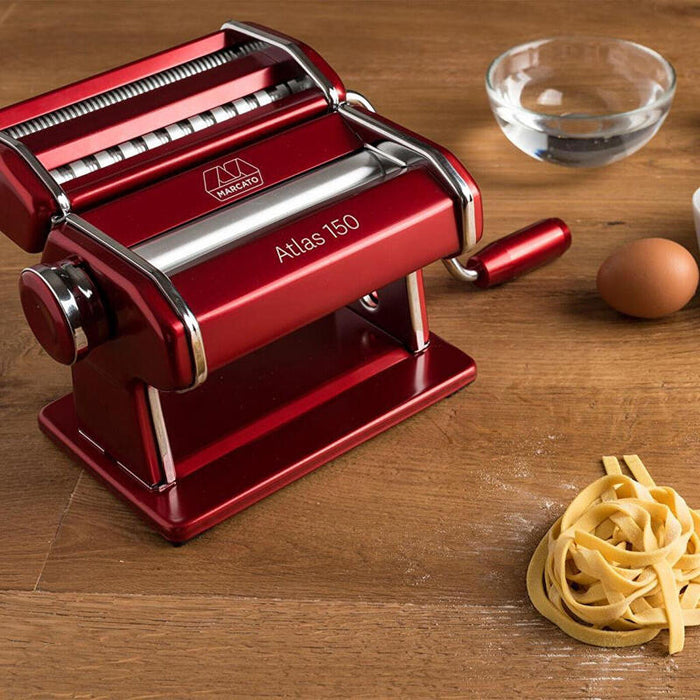 Marcato Atlas 150 Rossa + Pasta- Wheel Rosso