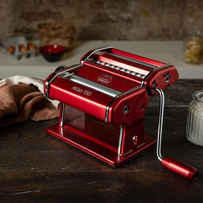 Marcato Atlas 150 Rossa + Pasta- Wheel Rosso