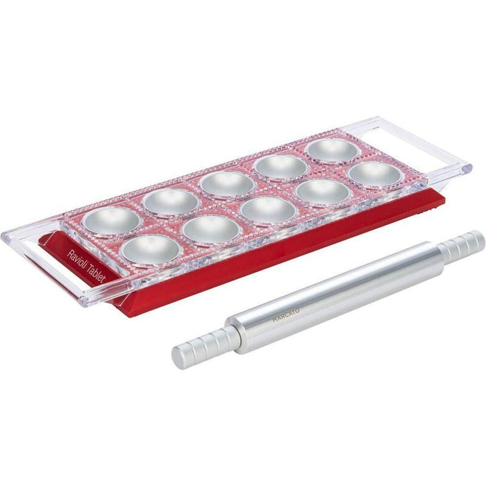 Marcato Ravioli Tablet Rot Ravioliform