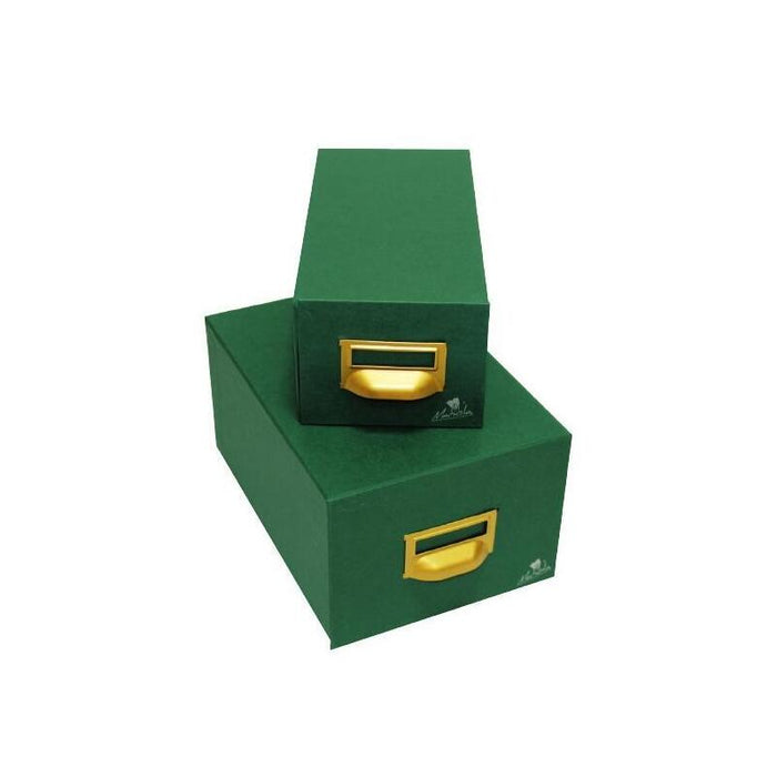 Mariola Fichero Cartón Forrado Geltex 500 Fichas De 215x160 Verde