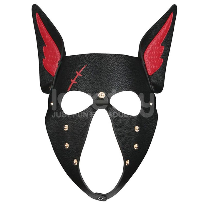 Máscara Cachorro Rebellion Reign Scarred Alpha Rojo