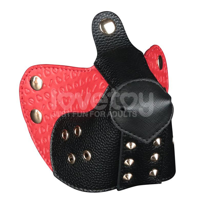 Máscara Cachorro Rebellion Reign Scarred Alpha Rojo