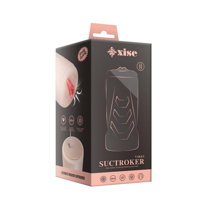 Masturbador Con Vibración Y Efecto Succión Suctroker V10.0 I