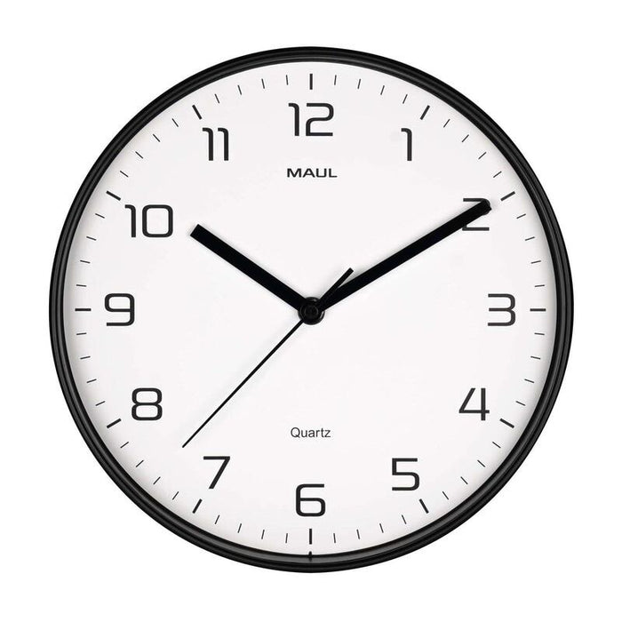 Maul Mauldrip - Reloj De Pared Redondo De 25 Cm, Marco De Plástico Y Cristal Mineral, Cuarzo
