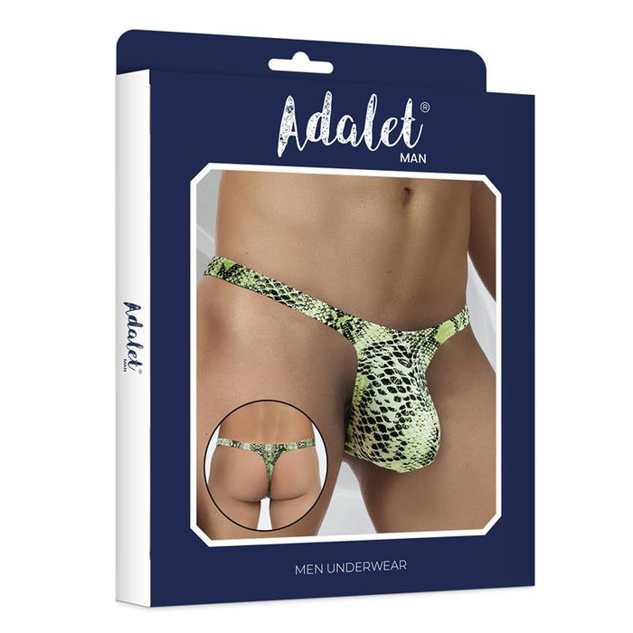 Maver Tanga Estampado De Serpiente Talla (Interno):S/M
