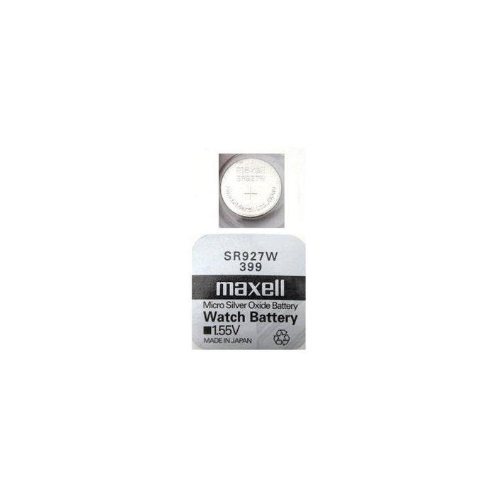Maxell Pila Oxido Plata (399) Sr927w Blister*1 Eu 0% Mercurio