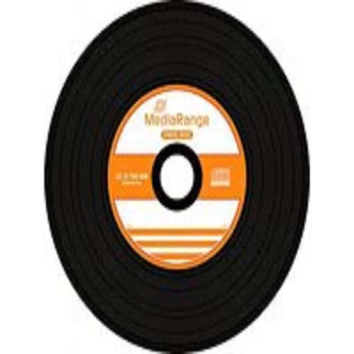 Mediarange Cd-R 700placa Base 50pcs Spindel Schallplattenoptik Bk