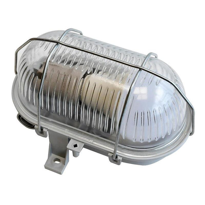 Mega Mt69064 Megatron Set Ovalleuchte Ip44 E27 Gris Ik07 + Mm21151
