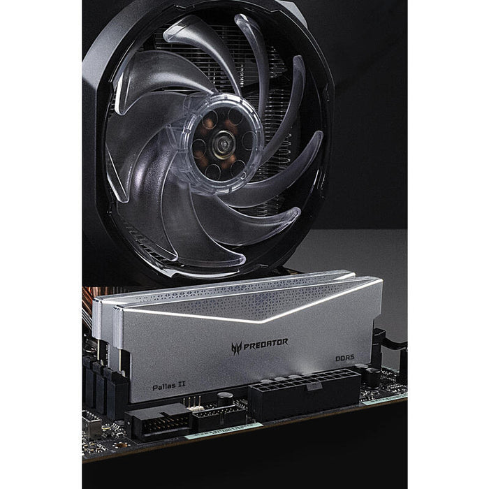 Memoria Predator Pallasii Ddr5 Heatsink 6000mhz  32gb (16gb*2) Cl 32 Negra