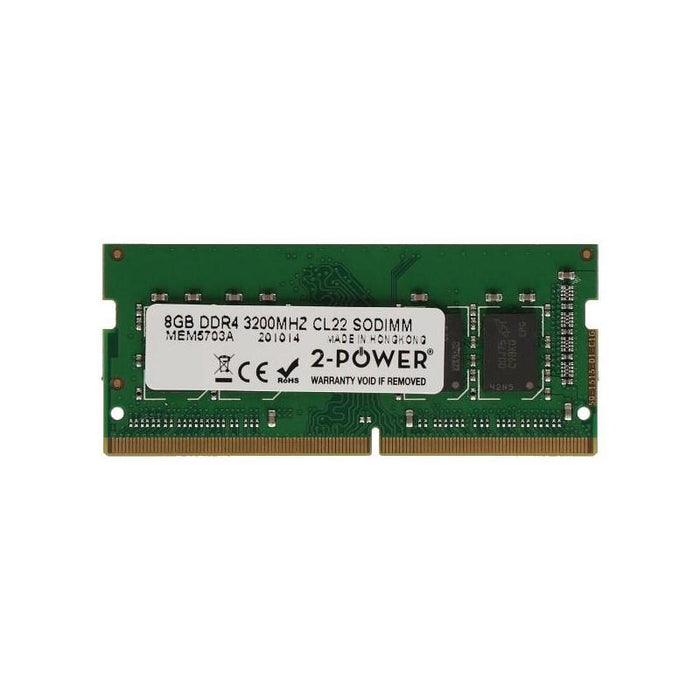 Memoria Ram 2-Power 8gb Ddr4 3200mhz Cl22 Sodimm 2p-5m30z71657