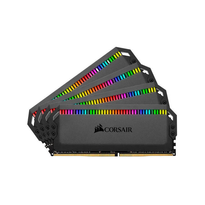 Memoria Ram Corsair Ddr4 32gb 4x8gb Pc 3200 Dominator Platinum Rgb Black Corsair Dominator Platinum Rgb, 32 Gb, 4 X 8 Gb, Ddr4, 3200 Mhz, 288-Pin Dimm
