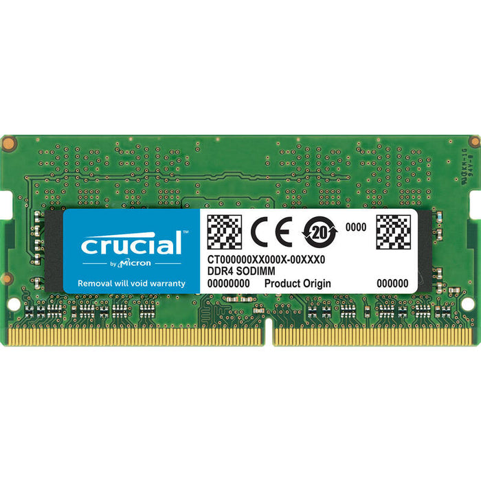 Memoria Ram Crucial Sodimm Ddr4 Para Mac 16gb 2666mt/S Pc4-21300 Cl19 Dr X8 Unbuffered 260pin For Mac