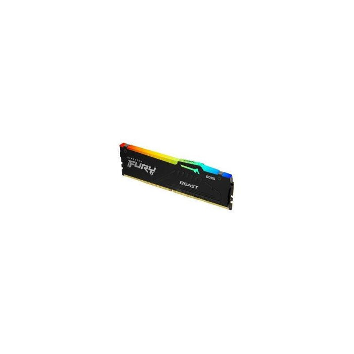 Memoria Reacondicionado - (Km0) Ddr5 16gb 4800mhz Kingston Fury Beast Rgb Cl36 Kf560c36bbe2a-16 Cash30
