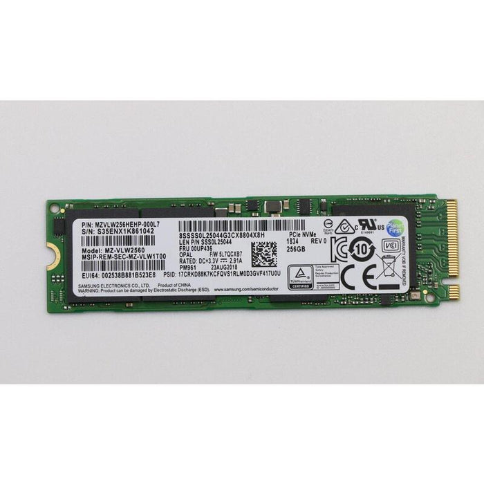 Memory Ssd 256gb M.2 Pcie3x4 New Retail