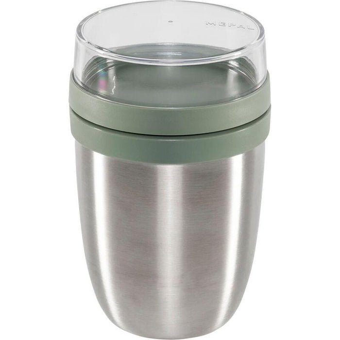 Mepal Thermo-Lunchpot Ellipse Edelstahl Nordic Sage 500+200ml