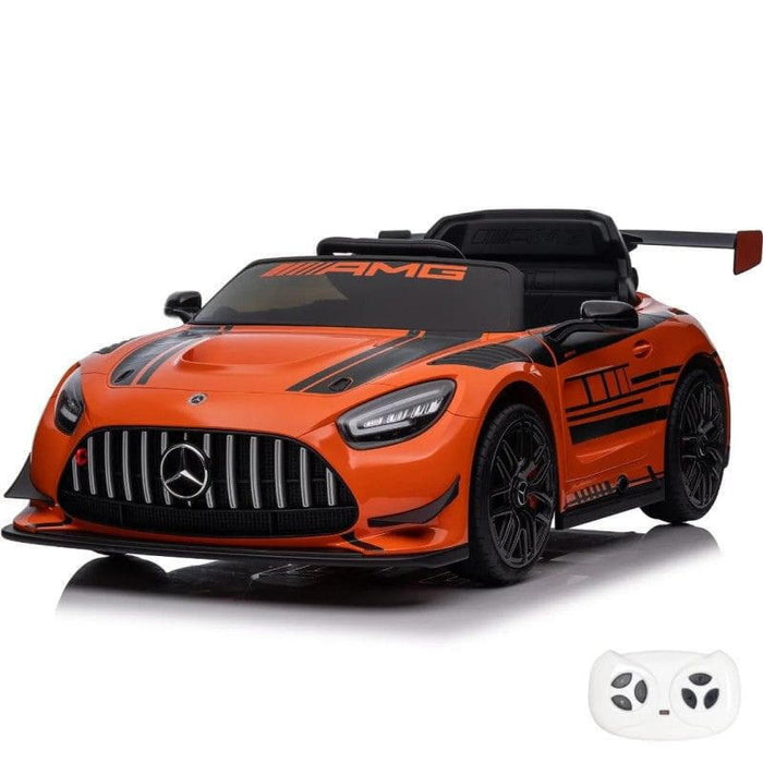 Mercedes Amg Gt3 Naranja  Coche Eléctrico Para Niños