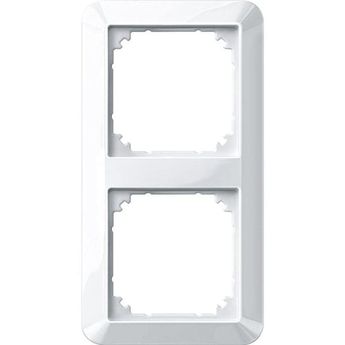 Merten 389219 Rahmen 2-Fach Pws Brilliant 1-M