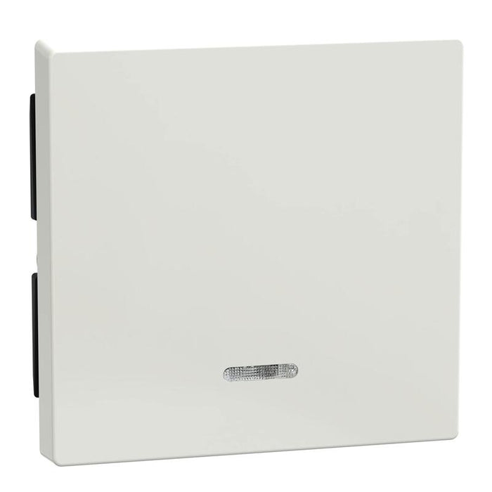 Merten 436019 Tecla Basculante Con Kontrollfenster. Blanco Polar Glä Nzend. S