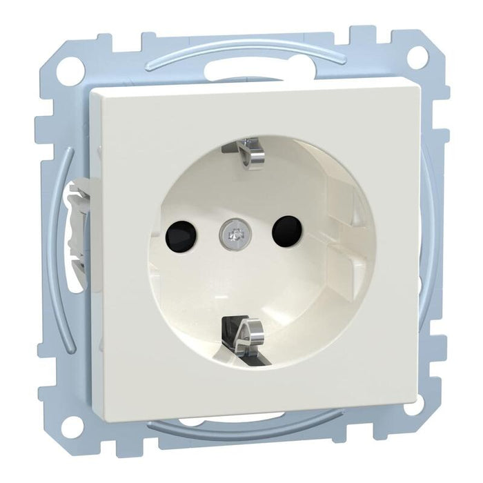 Merten Meg2300-0319 Schuko-Toma De Corriente. Blanco Polar Brillante System Brs