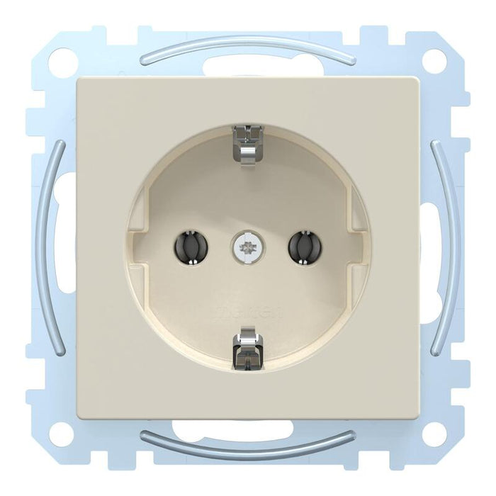 Merten Meg2300-0419 Schuko-Toma De Corriente. Blanco Polar. System M