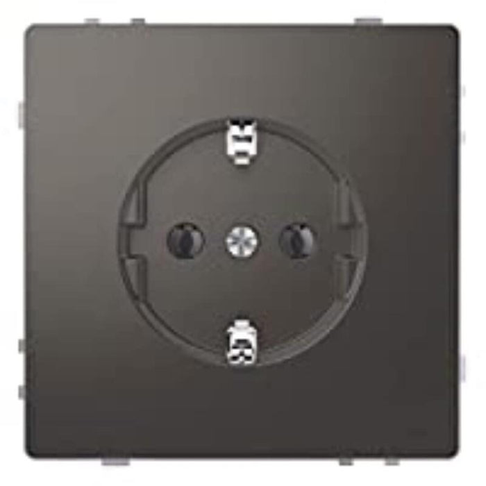 Merten Meg2301-6034 Schuko-Toma De Corriente Steckkl. Antracita System Design