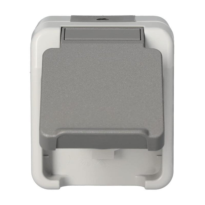 Merten Meg2301-8029 Schuko-Toma De Corriente. Gris Claro. Aquastar