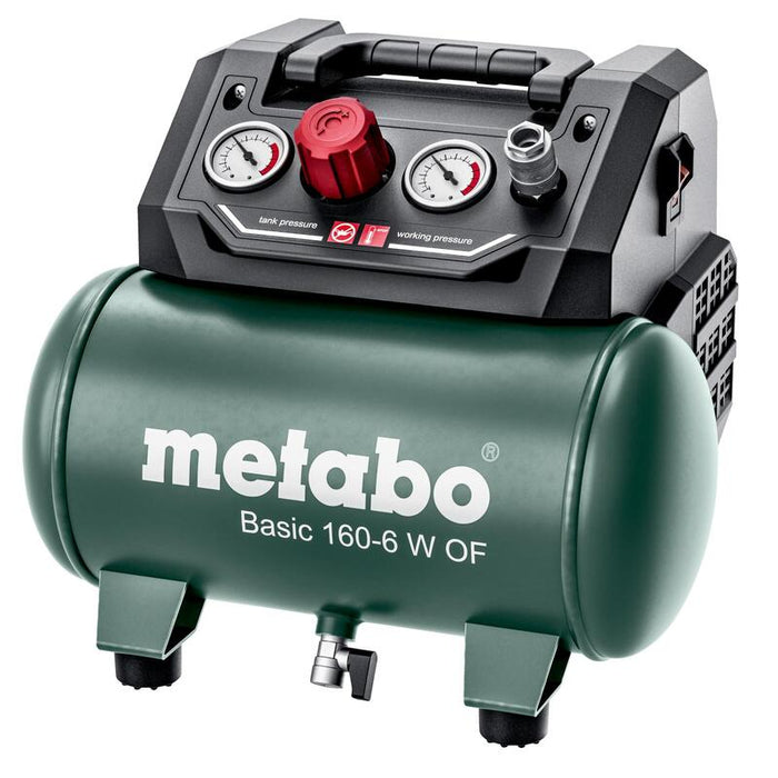 Metabo Basic 160-6 W Of (Dunkelverde/Negro, 900 Watt) 601501000