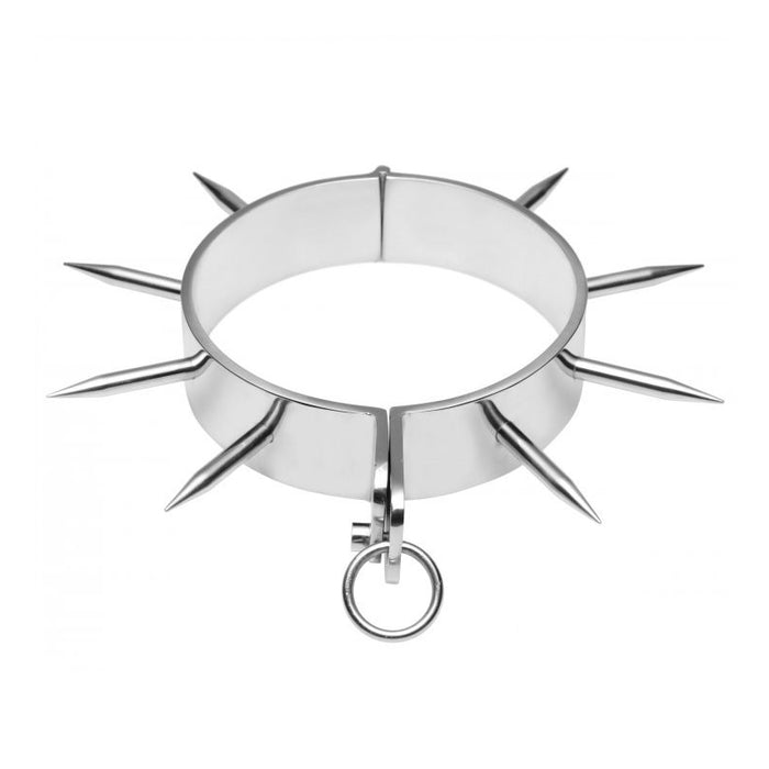 Metal Hard - Collar Esclavo Bdsm Con Puntas