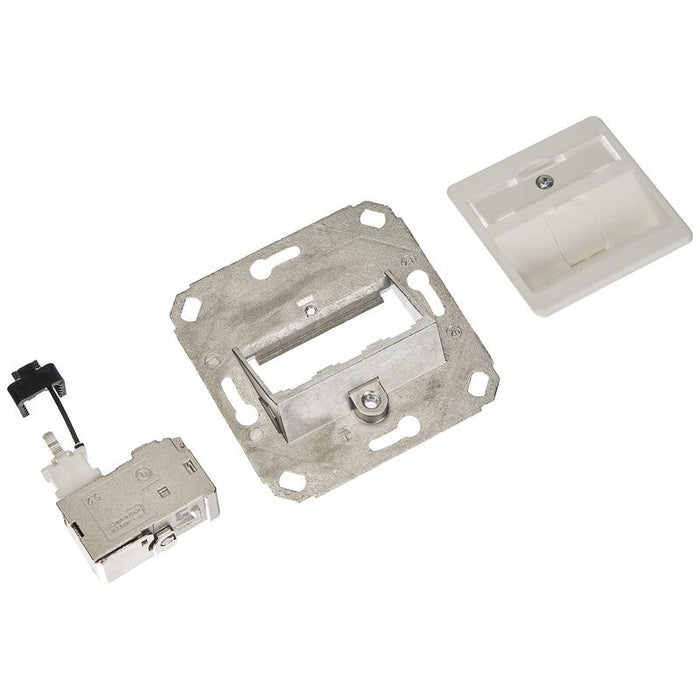 Metz Connect Anschlussdose Iso/Iec Cat.6a Modul 1 Port 270°M Upk Rw