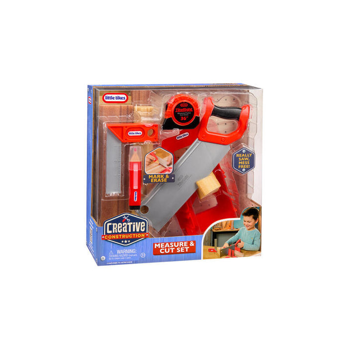 Mga Entertainment Litte Tikes Creative Construction - Juego De Medición Y Corte, Herramienta Para Niños 643255-Euc