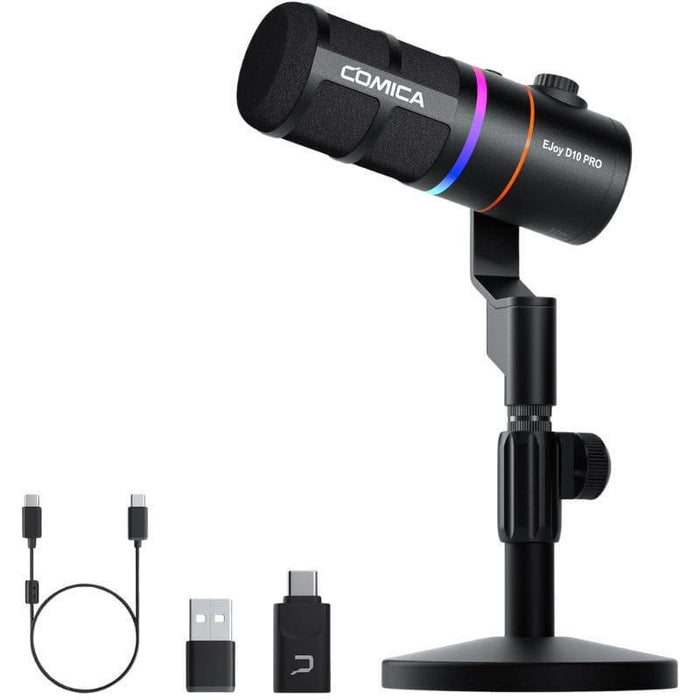 Micrófono Comica Ejoy D10 Pro (D) Inalámbrico Gaming Negro