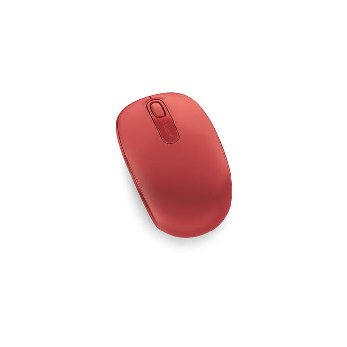 Microsoft Ratón Móvil Inalámbrico 1850 Ratón 2.4 Ghz Rojo Llama