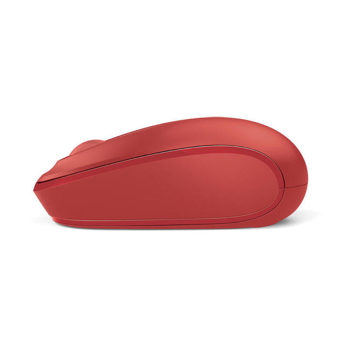 Microsoft Ratón Móvil Inalámbrico 1850 Ratón 2.4 Ghz Rojo Llama