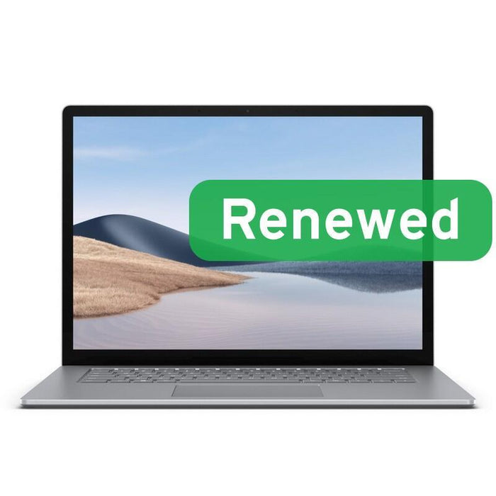 Microsoft Renewed  Grade A  Surface Laptop 4 Platinum  15 Touch  Intel Core I7-1185g7  8gb  Intel Iris Xe  256 Gb  Us Backlit  N