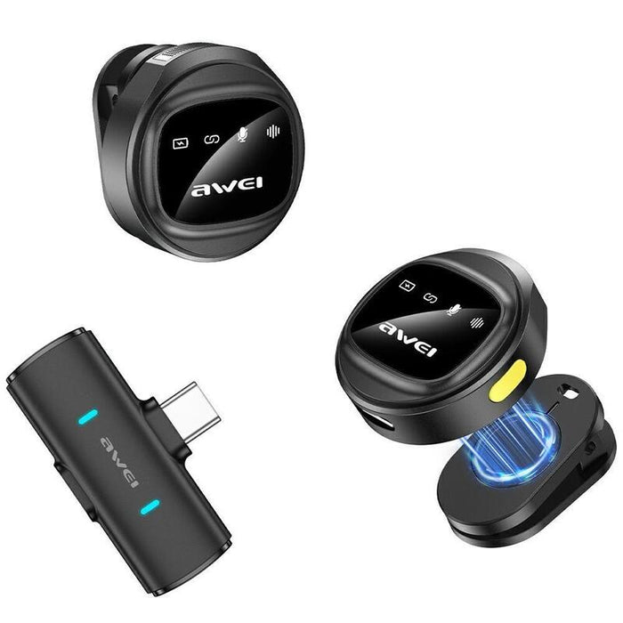 Mikrofon Krawatowy Mk3 Duo Inalámbrico Negro