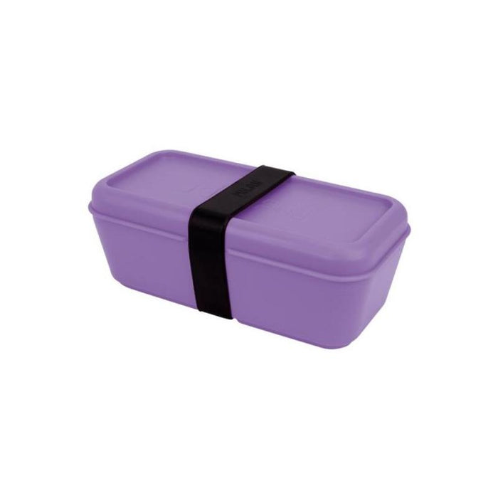 Milan Sunset Fiambrera Rectangular 0.75l - Apta Para Microondas, Lavavajillas Y Congelador - Libre De Bpa - Divisor