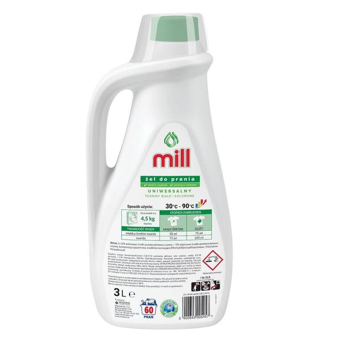 Mill Gel De Lavado Multiusos 3 L 60 Lavados
