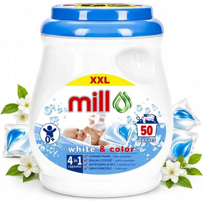 Mill Professional Cápsulas De Detergente Baby Duo Caps 50
