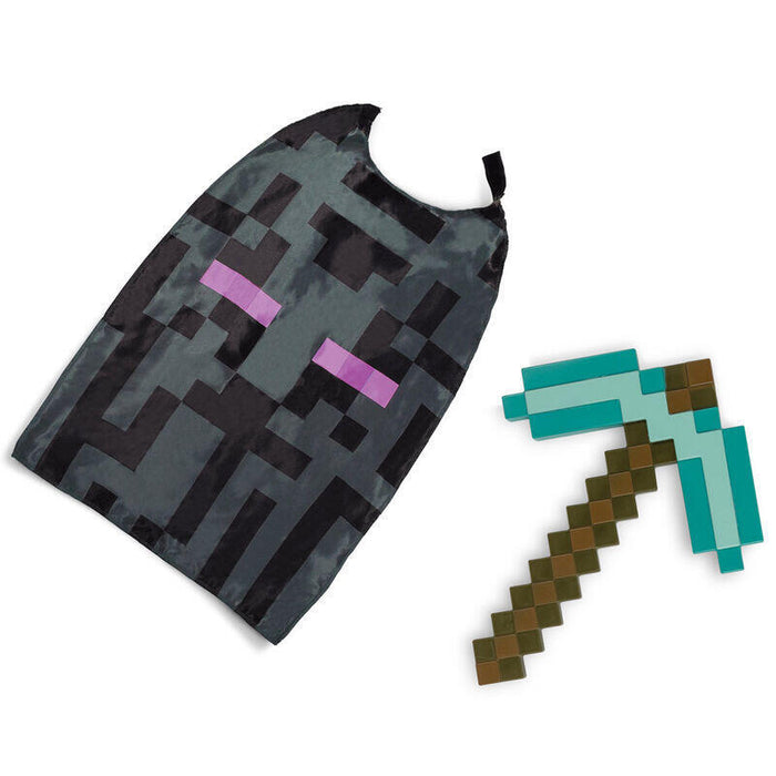 Minecraft - Set De Capa Y Pico Para Niños