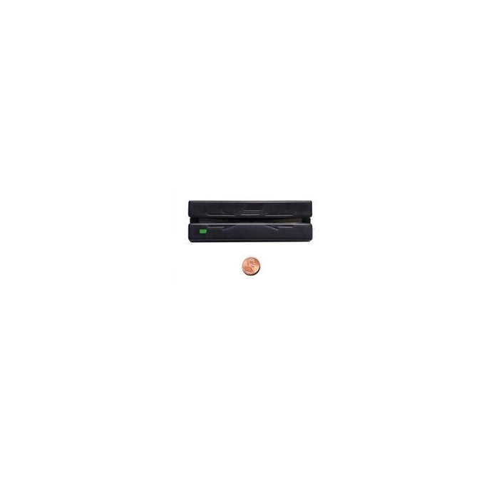 Mini Swipe Card Reader Usb Hid Black, 3-Track, Standard,