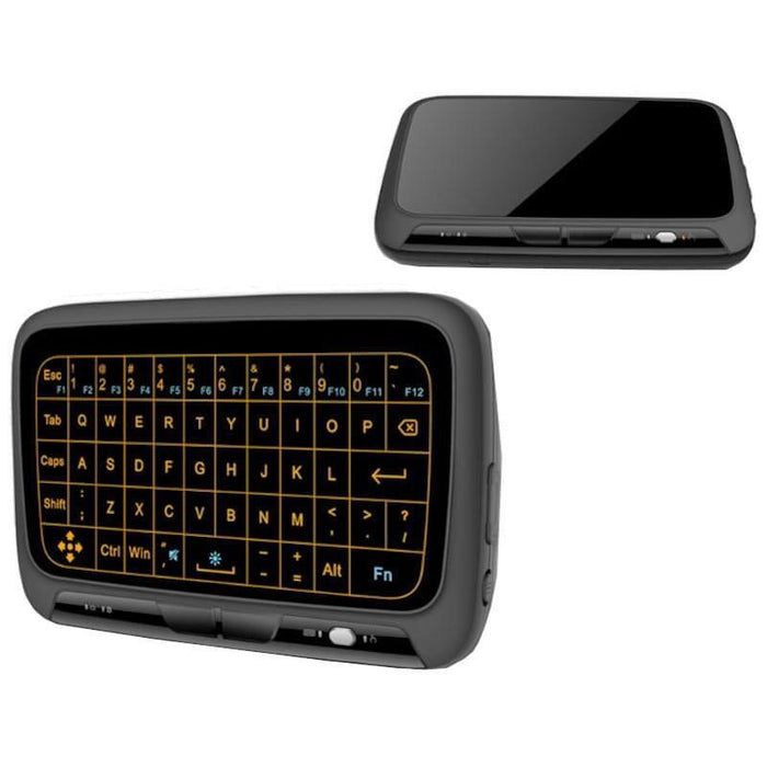 Mini Teclado Ingles  Inalámbrico H18 Plus Táctil Retroiluminado