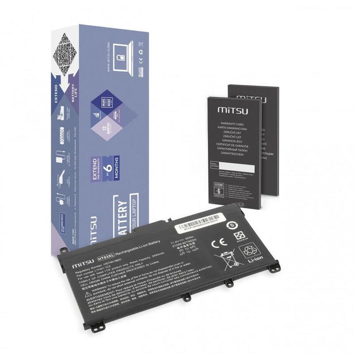 Bateria Do Hp Omen 15, Pavilion 15 - 11.55 3400 Mah (39 Wh) 11.55 Volt