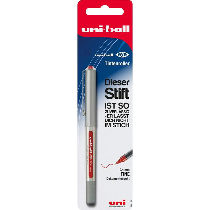Mitsubishi Bolígrafo Roller Uni Ub Eye Fine Rojo Bk