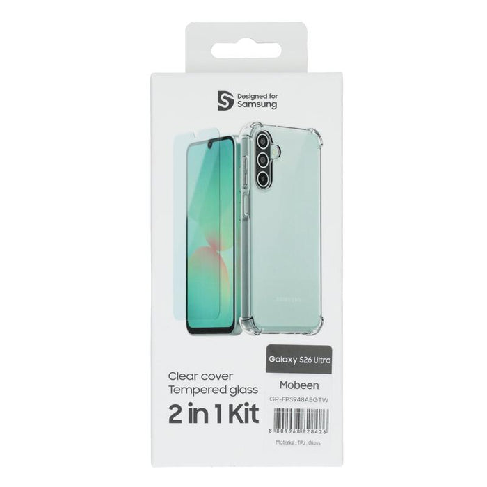 Mobeen Transparente Cover + Glass Fr Galaxy S26 Ultra