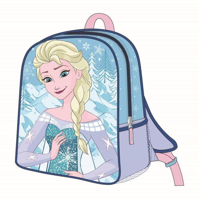 Mochila 3d Elsa Frozen Disney 30cm