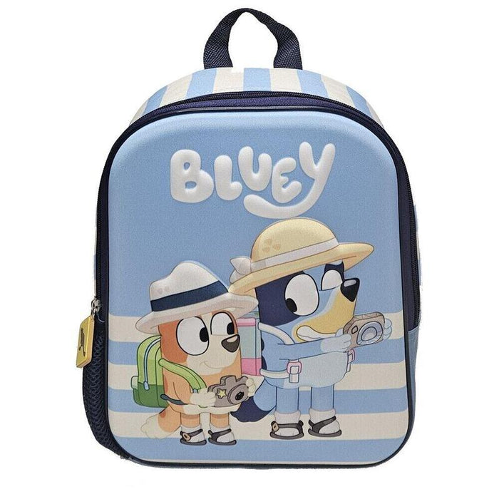 Mochila 3d Turista Bluey 29cm