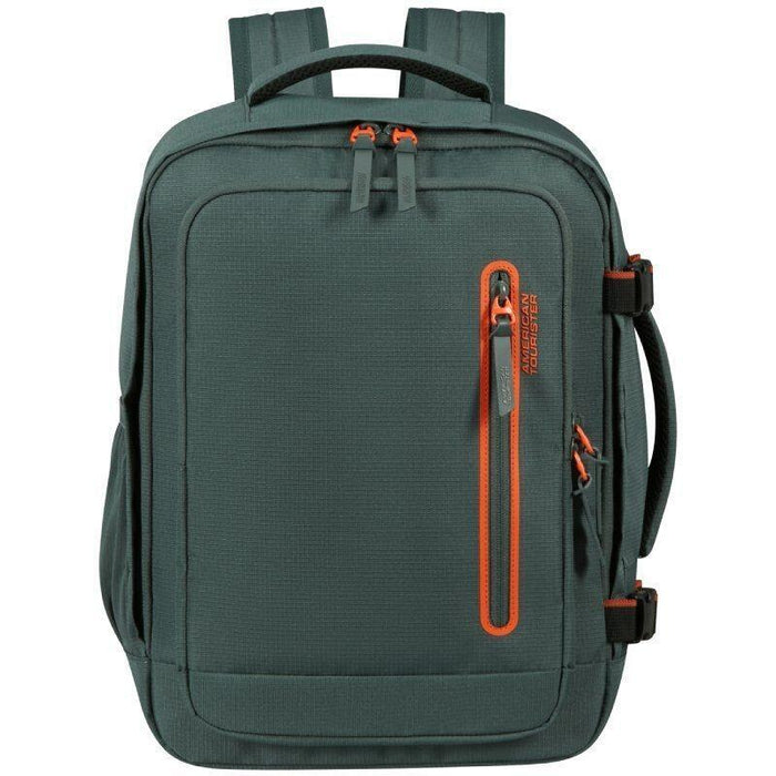 Mochila American Tourister Take2cabin S M Para Portátiles Hasta 15.6' 26.5l Verde Oscuro