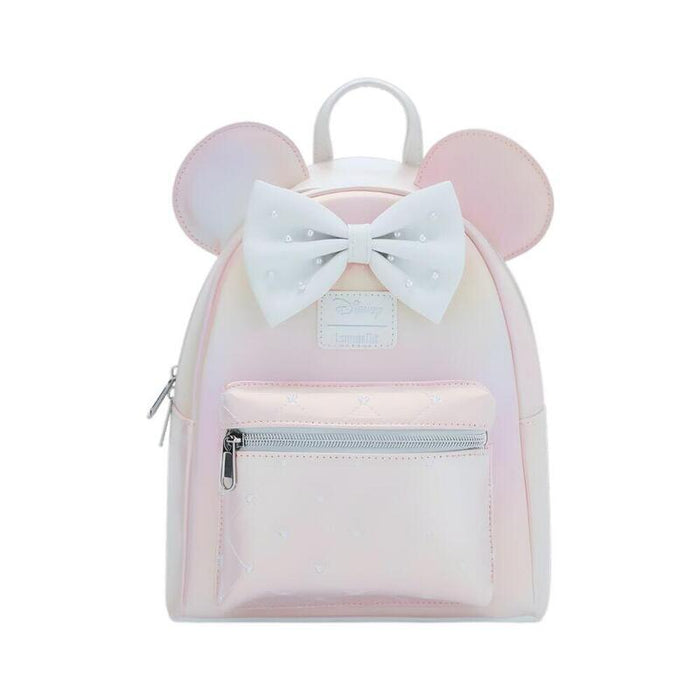 Mochila Disney Minnie Mouse Pink Pearl Loungefly 26cm