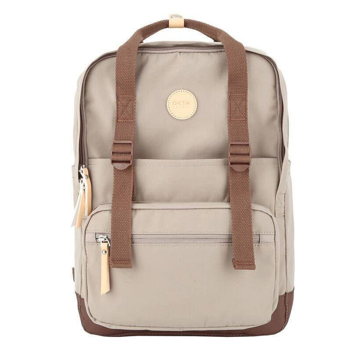 Mochila Himawari 15"1085b Beige Y Marrón